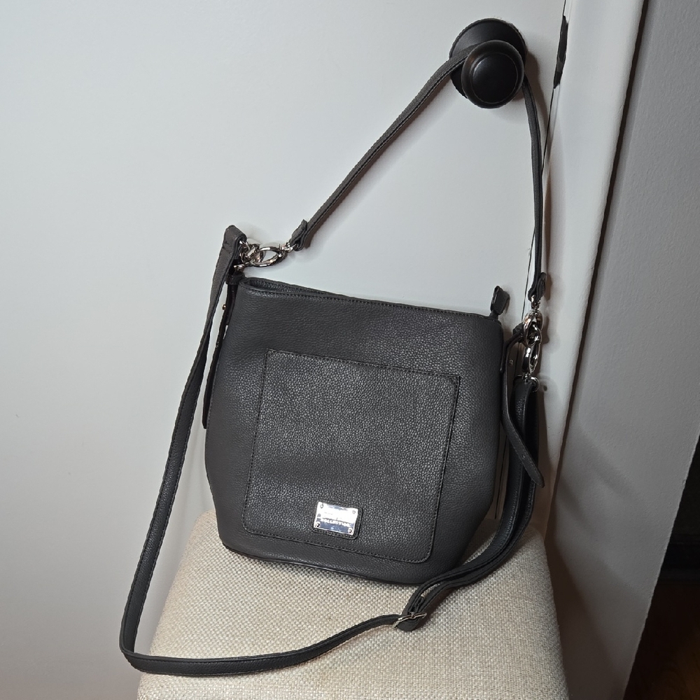 Jenna Kator Gray Crossbody Bag